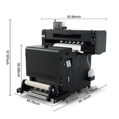 A1 24 inch DTF-printer 60 cm T-shirts-drukmachine All-in-One voor aangepaste afdrukken