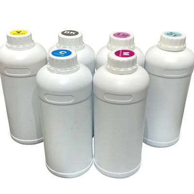 Water gebaseerde inkt 1000 ml Bulk Waterdicht CMYK Wit drukwerk milieuvriendelijk Zonnebestand