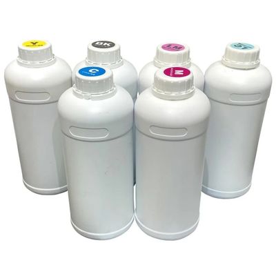 DTF Ink Printing 1000ml Flask Bright Color Voor Watergebaseerde Pigment Ink Op Textiel