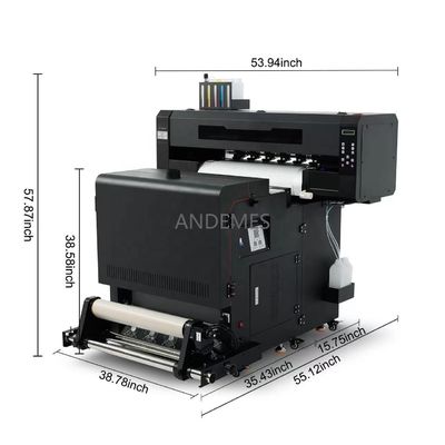 DTF-printer 2 koppen I3200-A1 Dubbele printerkop voor T-shirt Kleding Textiel 24 inch All in one