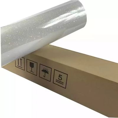 Dtf Glitter Film Sheets 24 Inch Heat Transfer Vinyl Voor Digitale Inkjet Coldress Printer