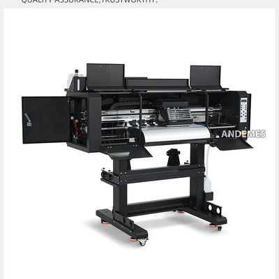 Aanpassing 24-inch DTF-printer met dubbele kop en blauwe inkjetprinter