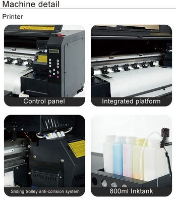 Andemes Small Footprint 24 inch DTF printer met Hoson moederbord en I3200 printerkop