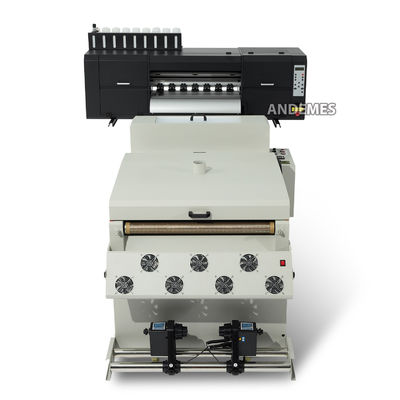 Multicolor DTF-printer 60cm 3 hoofd 4 hoofd I3200 met 9 kleur fluorescerende T-shirtprinter