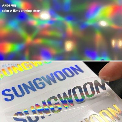 UV Sticker AB Film A3 Roll Transfer Stick UV DTF Machines XP600 Voor UV Printing 0,3x100m/Set