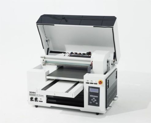 Andemes UV XP600 3D inkjetprinter met roll to roll printing en lakcoating