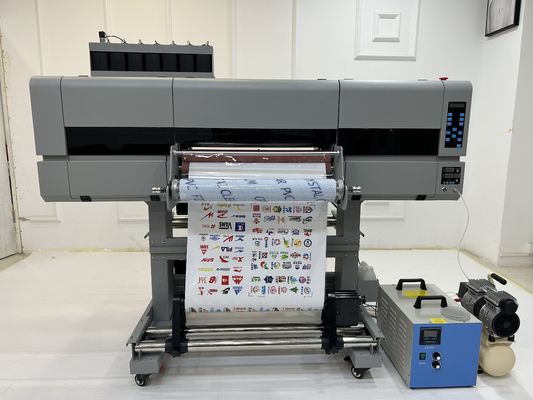 24 inch breedte 3 hoofd I3200 UV printer voor roll to roll transfer printing stickers