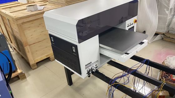 XP600 UV-printer met printerkop voor het op rollen en platbed drukken van lak op cilinders