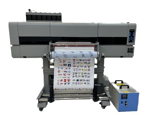 24 inch roll to roll 60cm breed UV printer met 3EPS I3200 koppen en laminaat in één