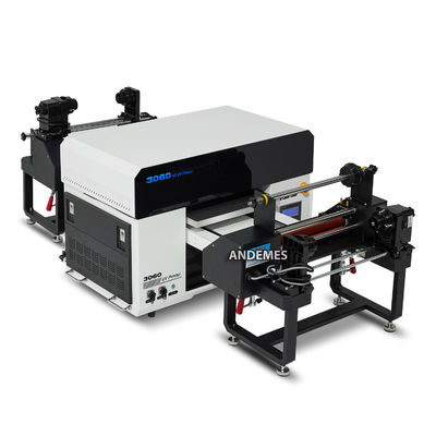 3060 UV-printer A3 rol tot rol 3 in 1 UV-printer en platbedprinter Box XP600 Dubbelkop flessen UV-printer
