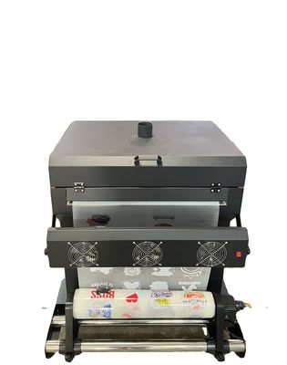 2400 Dpi UV Printer 24inch 6090 Roll To Roll A1 Ink Color Vernis Kleur