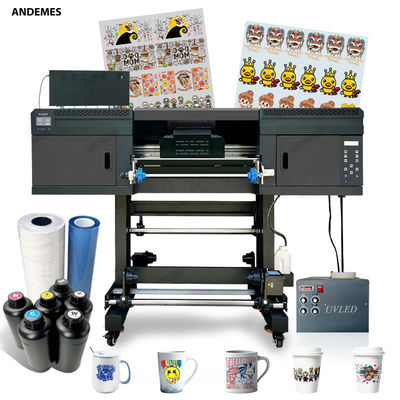CMYKWWWW Inktkleur 130 kg UV-printer Reclame-brandingmachines met een hoge capaciteit