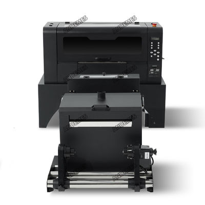 Multicolor A2 DTF inkjetprinter met 2 koppen en 42 cm warmteoverdrachtprinter