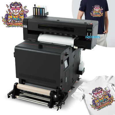 2024 DTF-printer 2 koppen i3200 A1 Grootte CMYKW Ink and Powder Shaker CE/UKCA/ROHS gecertificeerd