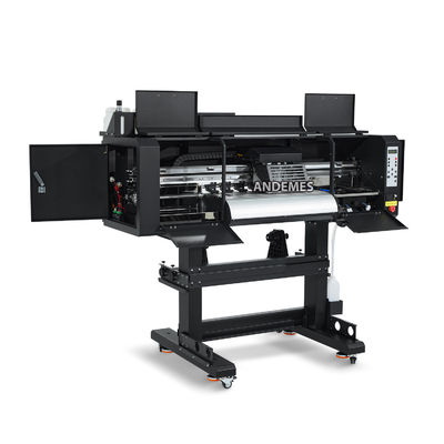 60 cm DTF-printers Inkjetprinters met dubbele I3200-koppen en poederschudmachines