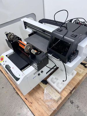 CMYKWWWW Ink Roll-to-Roll 4050 UV-printer voor telefooncases