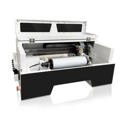 Hoogwaardige A3 UV DTF-printer met DX7-printkop en 30 cm printbreedte voor het afdrukken van stickers van rol tot rol