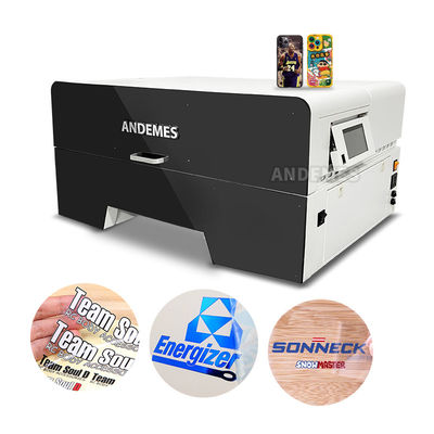 Hoogwaardige A3 UV DTF-printer met DX7-printkop en 30 cm printbreedte voor het afdrukken van stickers van rol tot rol