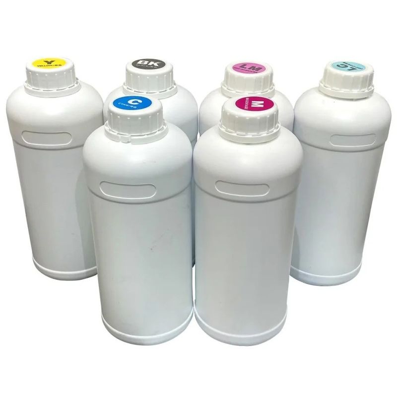 DTF Ink Printing 1000ml Flask Bright Color Voor Watergebaseerde Pigment Ink Op Textiel