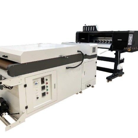 60cm 4 koppen i3200 DTF-printer PET-filmtransfer T-shirtprinter met droger