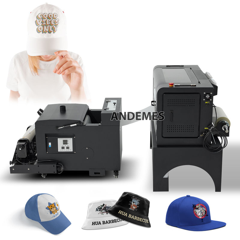 A3 Dtf-printer voor elke stofdruk met 30cm 33cm Shaker Powder Machine en Dual XP600