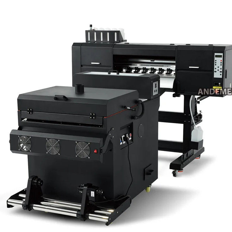 Geavanceerde 60 cm A1 PET-film Offset-warmtepers met 2 hoofd I3200 en CMYKW 5 kleuren