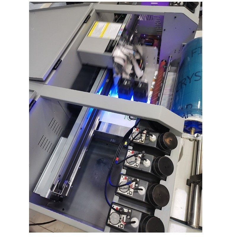 3060 3 in 1 rol tot rol Andemes A3 UV-platbedprinter voor UV-printen in de levensmiddelenwinkel
