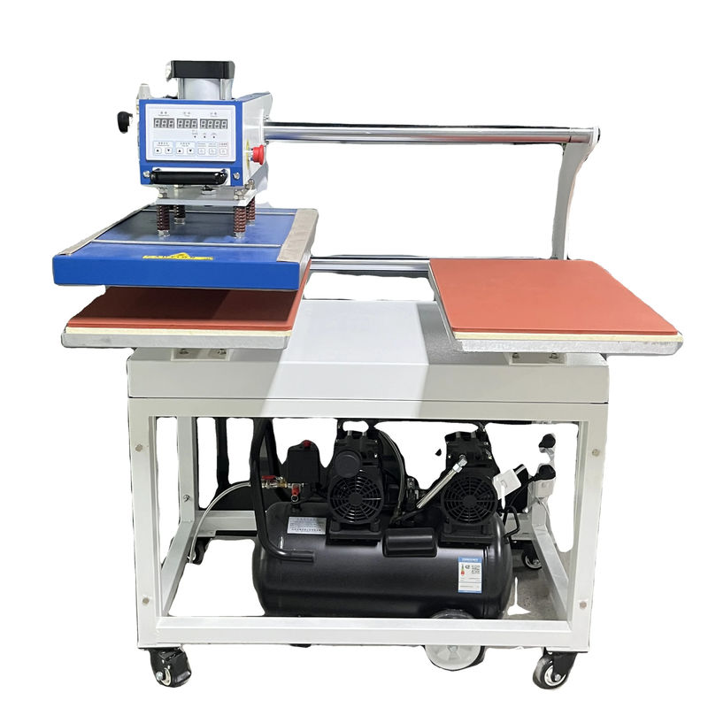 2 Station Heat Press Machine voor T-Shirt Printing Sublimatie 160 KG Online Ondersteuning