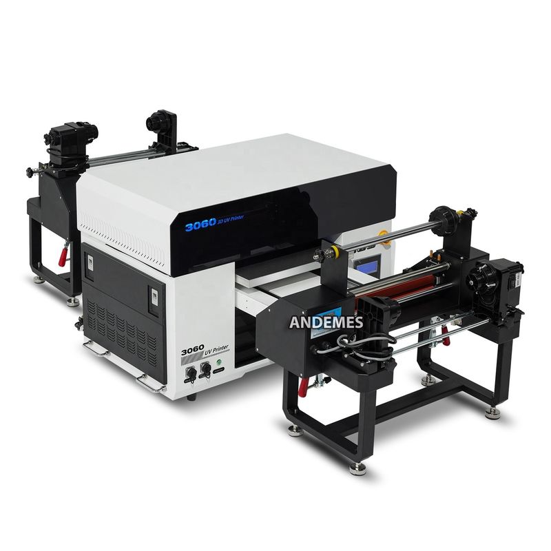 Roll To Roll Cup Wrap Sticker Printer 30cm A/B Film 3 in 1 Op maat gemaakte UVDTF UV Sticker