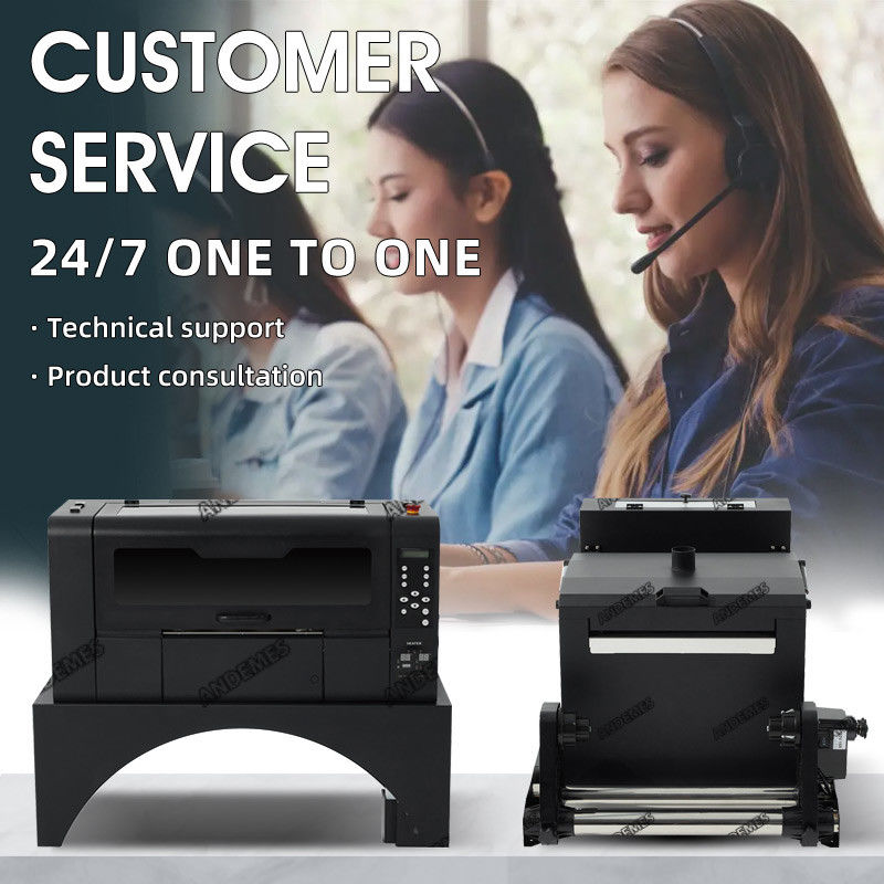 Ink Type Pigment Ink Printing Grootte 33cm Andemes 17inch 42cm DTF Printer voor T-Shirt