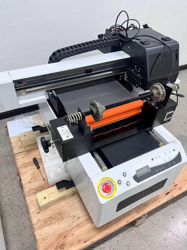 CMYKW V Ink Color A3 3060 DTF UV-printer voor het afdrukken van roll-to-roll en flatbed stickers