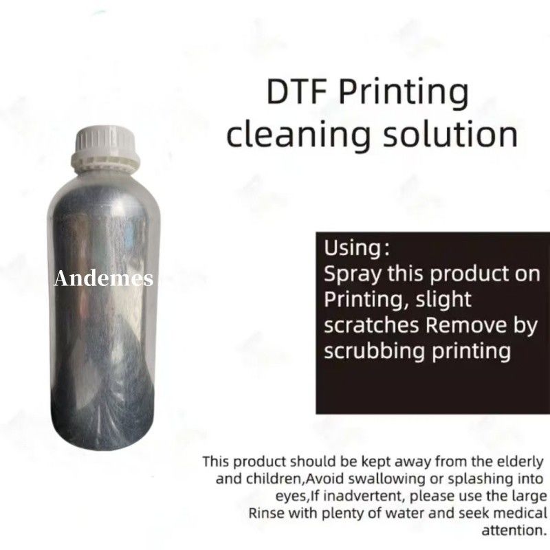 DTF Rest Cleaner Spray Snelle en gemakkelijke oplossing voor het verwijderen van lijm van T-shirts Hoeden Tassen