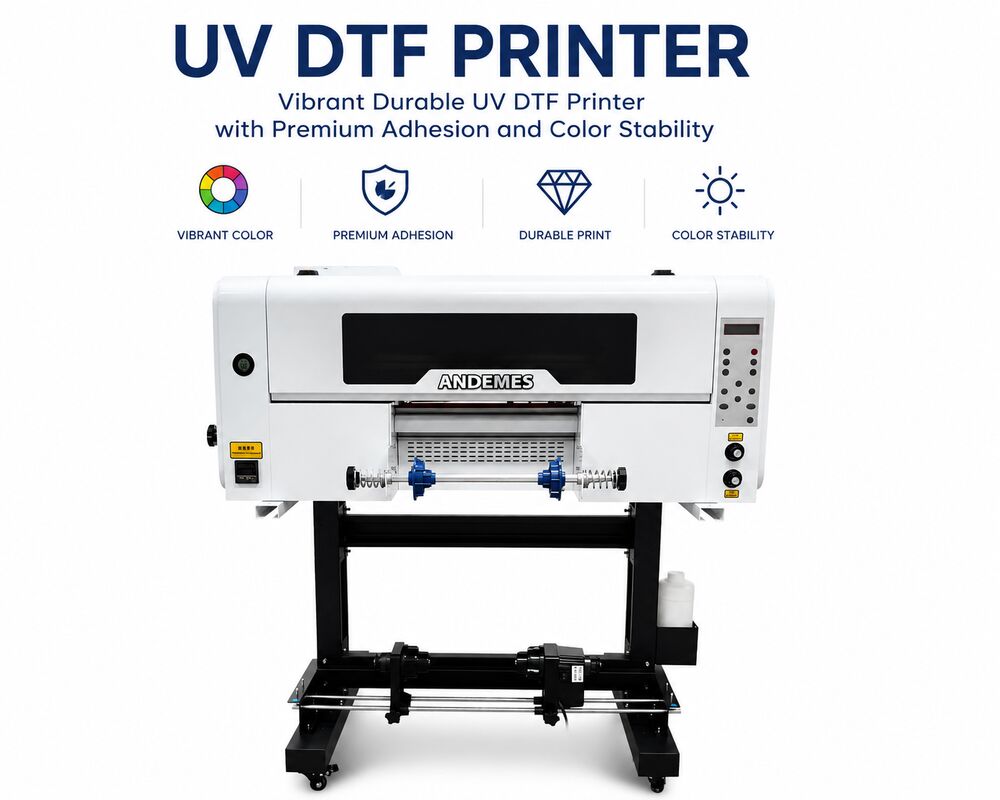 Vibrante duurzame UV DTF printer met een hoge kleurafdrukbaarheid