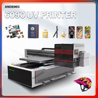 Nieuw product 6090 UV platbed printer UV Speciale inkt LED UV printer 3 I3200 printkop